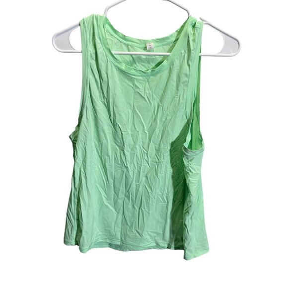Lululemon Mint Green Tank Top Size 8 Sleeveless Lightweight - Picture 1 of 5